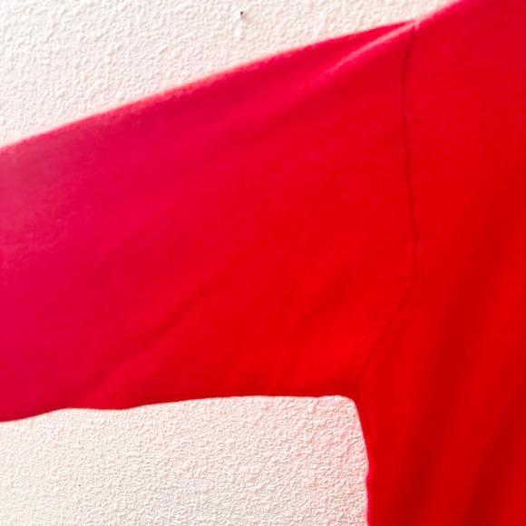 Charter Club Women's Cashmere Red Crewneck Pullover Sweater Size Medium - Picture 5 of 5